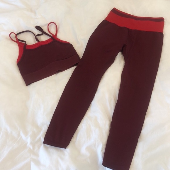 Fabletics red outfit - Picture 2 of 4